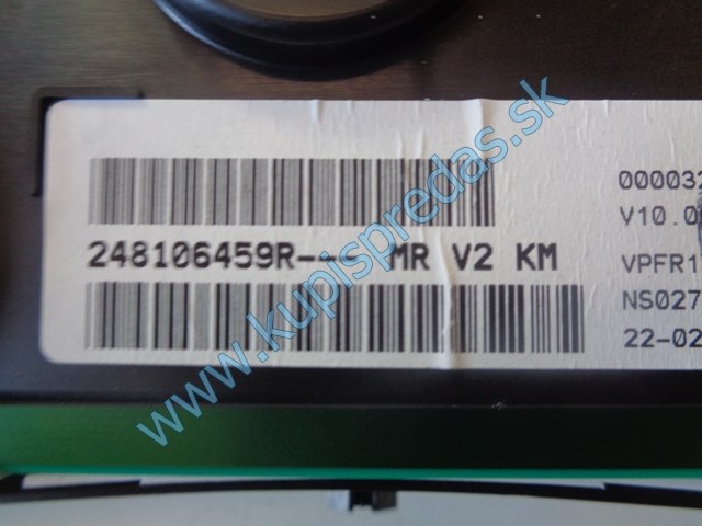 tychometer na daciu sandero II 1,2, 248106459R