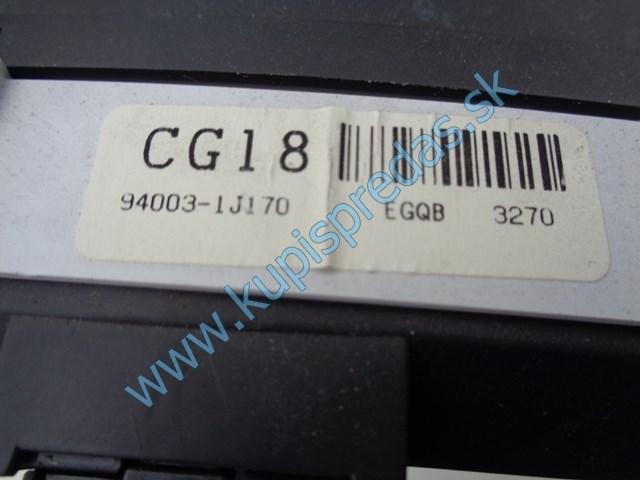 tachometer na hyundai i20, 1,4 16V, 94003-1J170