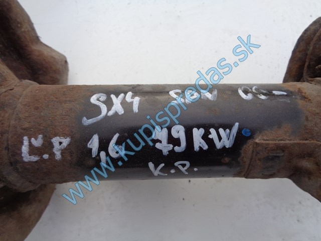 ľavý predný tlmič na suzuki sx4 1,6i, struna, pružina, 