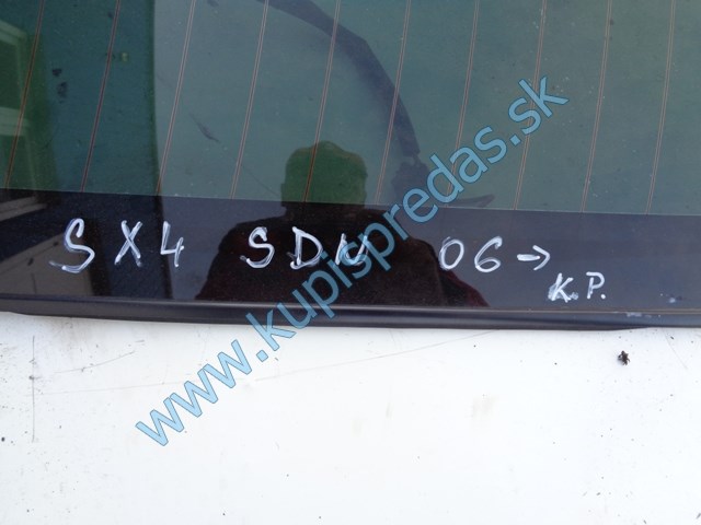 zadné sklo do karosérie na suzuki sx4 sedan, 