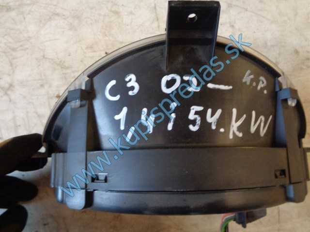 tachometer na citroen c3, P9660225780