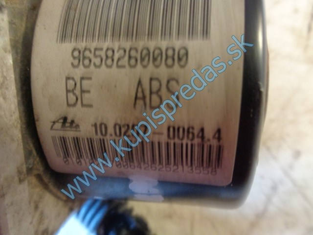 abs pumpa na citroen c3, 9658260080