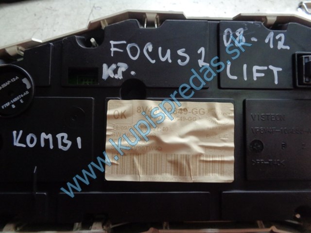 tachometer na ford focus 2 lift, 1,8tdci, 8V4T-10849-GG