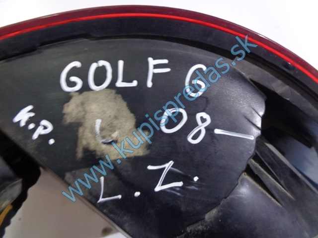 ľavé zadné svetlo na vw volkswagen golf 6 kombi, 1K9945095G