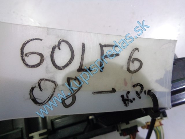 panel na ovládanie klimatizácie na vw volkswagen golf 6, 5K0907044BC