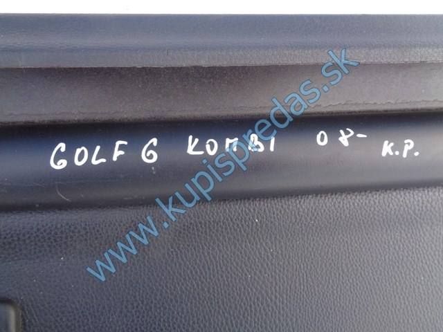 zadná roleta do kufra na vw volkswagen golf 6 kombi, 1K9867871B