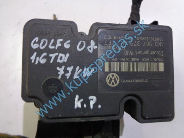 abs pumpa na vw volkswagen golf 6, 1K0907379AK