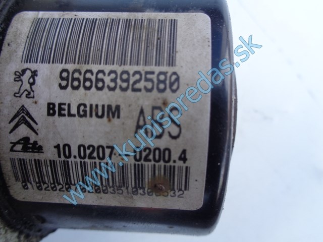 abs pumpa na citroen c3 picasso 1,4vvti, 9666392580