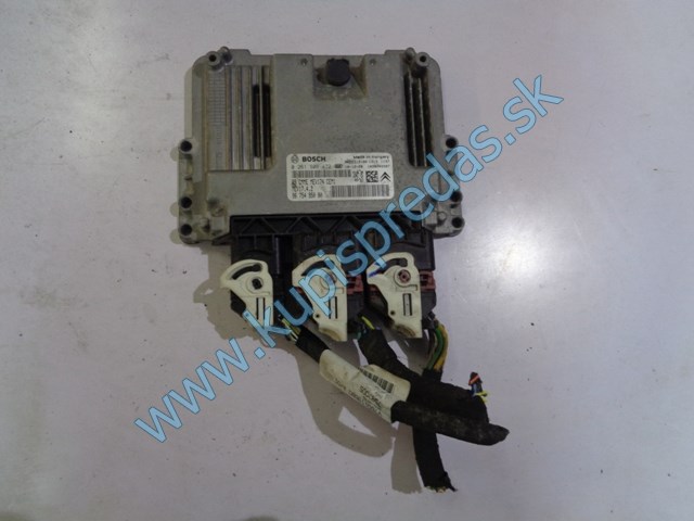 riadiaca jednotka motora na citroen c3 picasso, 9675495080