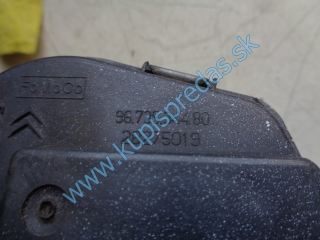 škrtiaca klapka na ford fiestu mk7 1,6tdci, 28275019