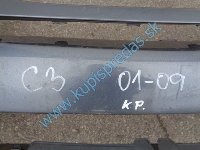 predný nárazník na citroen c4 lift, 9680072777