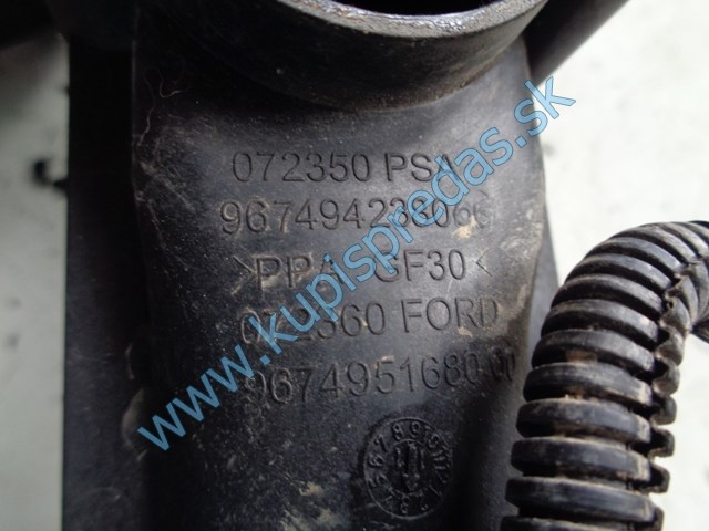 sacie potrubie na ford fiestu mk7 , 1,6tdci, 9674942380