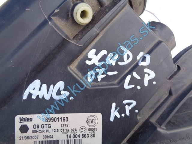 ľavé predné svetlo na fiat scudo, 89901163