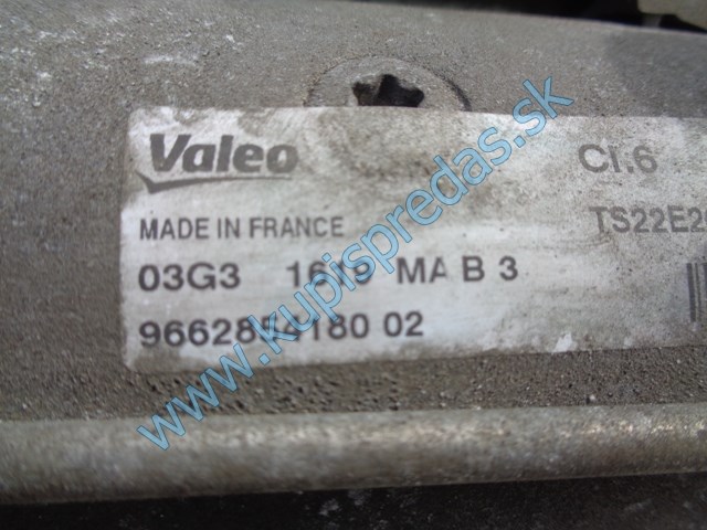 štartér na citroen c4 1,6hdi, 9662854180 02