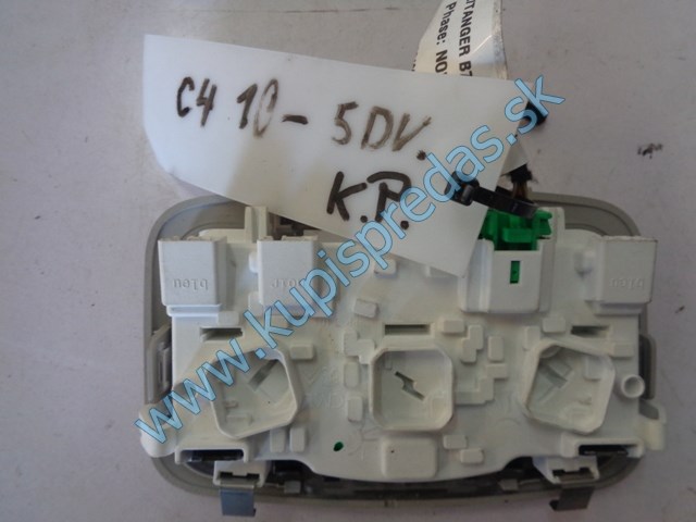 vnútorné osvetlenie na citroen c4, 96781444