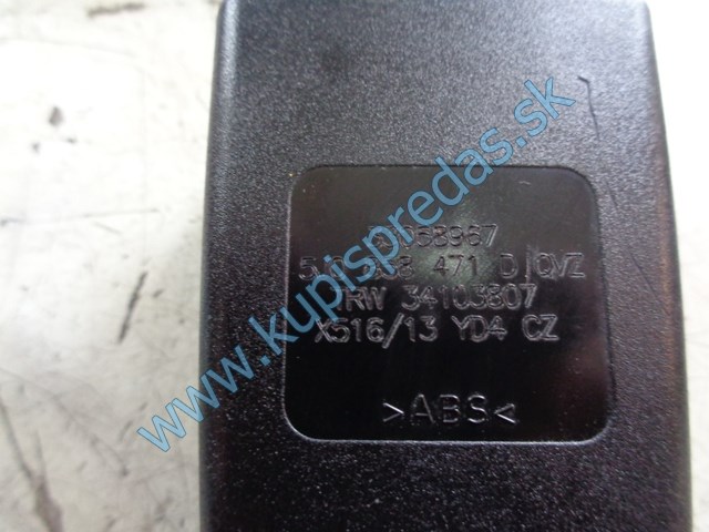 ľavý predný zapínač pásu na škodu fábiu 2, 5J0858471