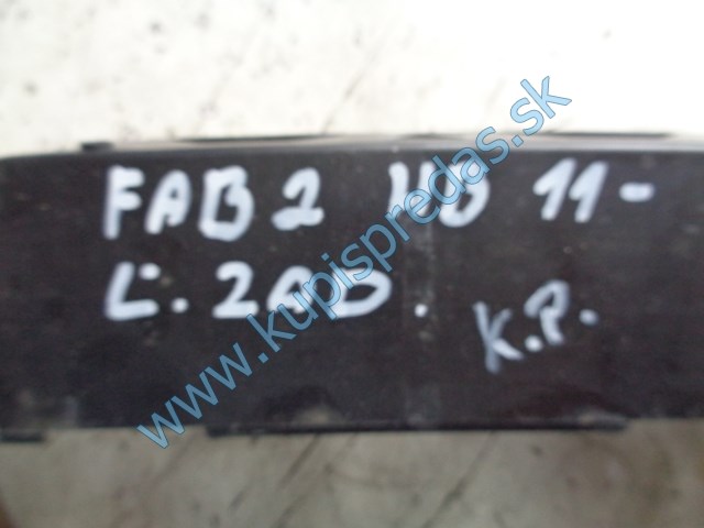 ľavý zadný držiak nárazníka na škodu fábiu 2 HB. 6J6807863