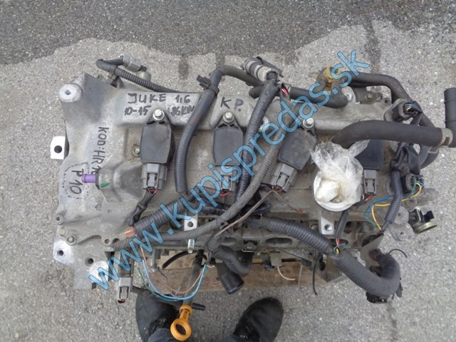 motor na nissan juke 1,6 16V 86kw, HR16