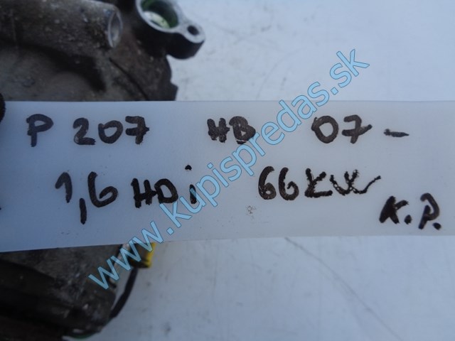 kmpresor klimatizácie na peugeot 207 1,6hdi, 9651910980