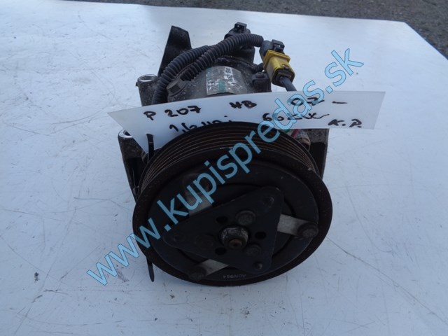 kmpresor klimatizácie na peugeot 207 1,6hdi, 9651910980