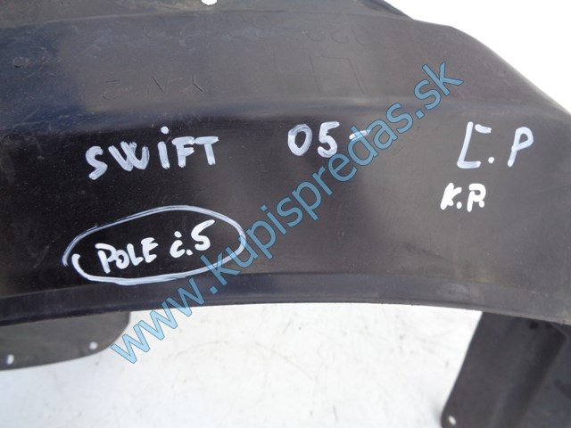 ľavý predný podblatník na suzuku swift, 72322-63J20
