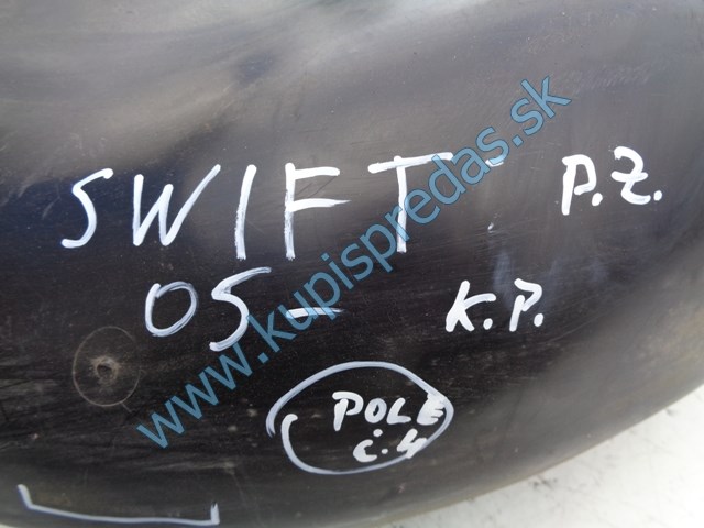pravý zadný podblatník na suzuki swift, 75511-57K0R