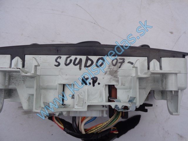 panel na ovládanie kúrenia na fiat scudo II, 1400153380