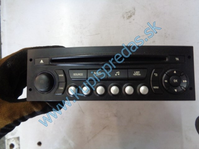 autorádio  na fiat scudo II, 98041626XT01