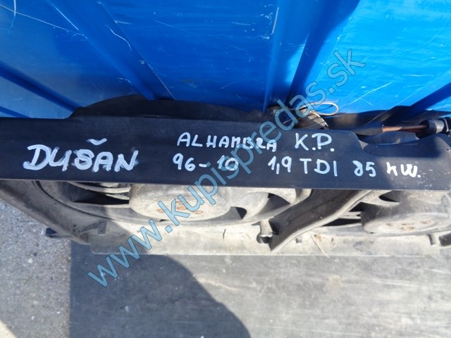 ventilátor chladiča na seat alhambru 1,9tdi, 0130303881