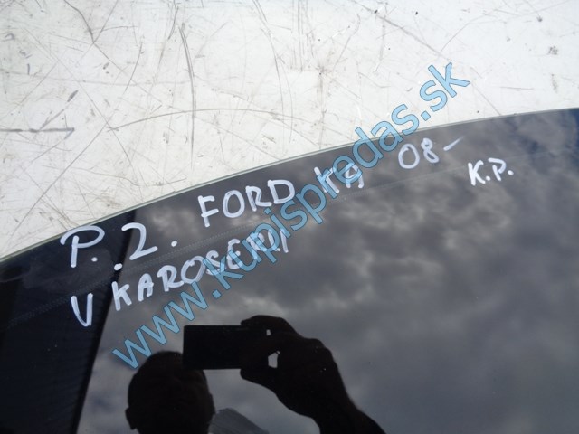 pravé zadné sklo do karosérie na ford ka, 