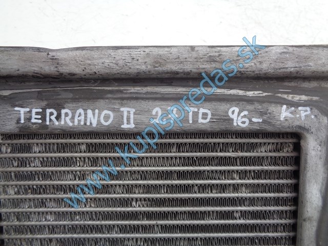 intercooler na nissan terrano II 2,7tdi, chladič