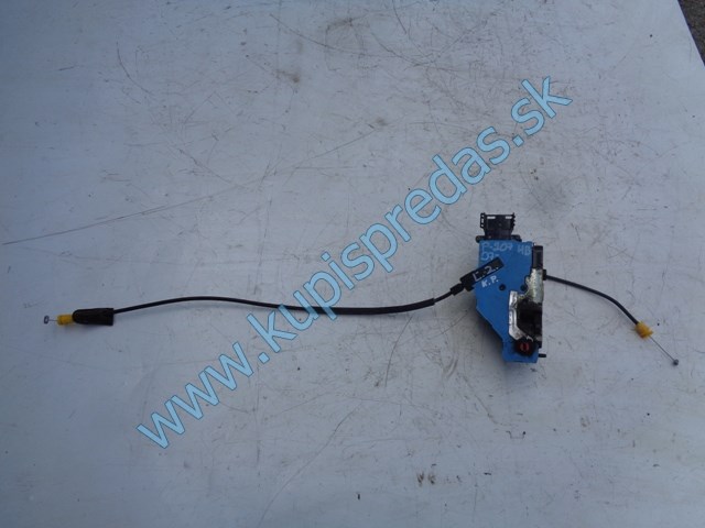 ľavý zadný zámok na peugeot 207, 6 pinový, 24090158