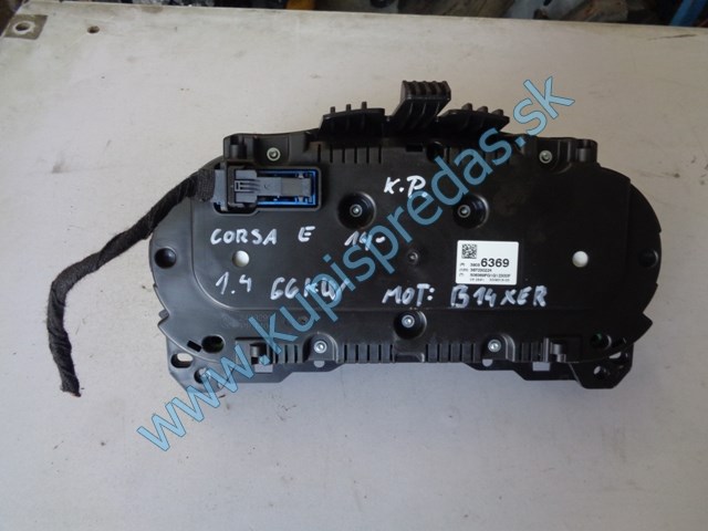 tachometer na opel corsu E 1,4i, 13506072