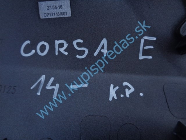 lišta na palubnú dosku na opel corsu E, 39050125