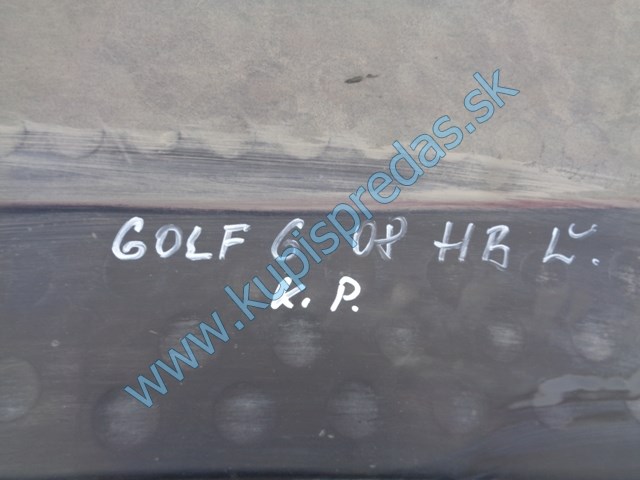 ľavý spodný kryt na podvozok na vw volkswagen golf VI HB, 1K0825201AC