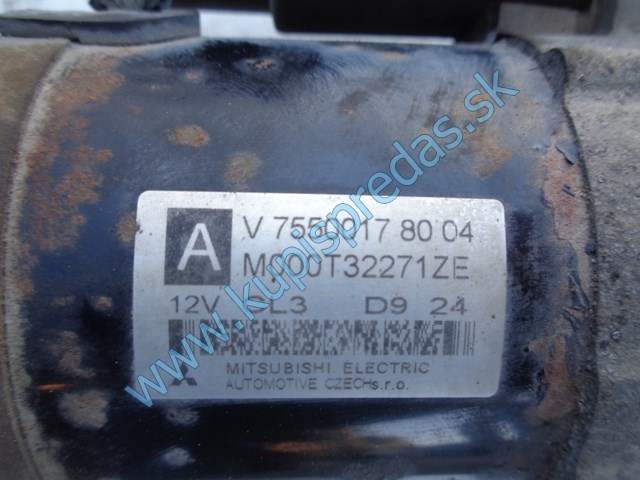 štartér na citroen c3 picasso 1,6VVTi, V75500178004