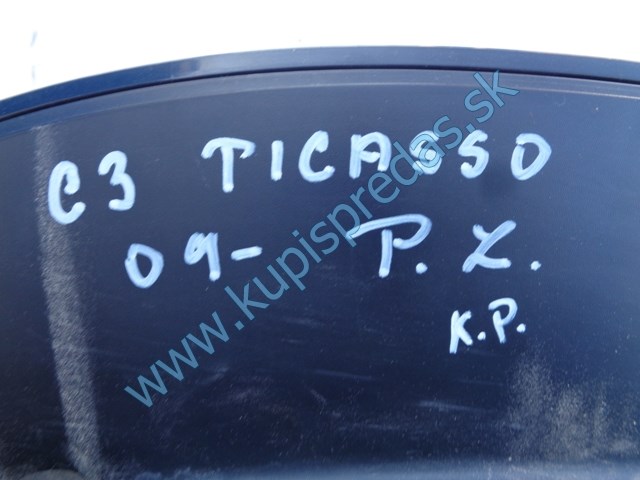 pravé zadné svetlo na citroen c3 picasso, 9681749180