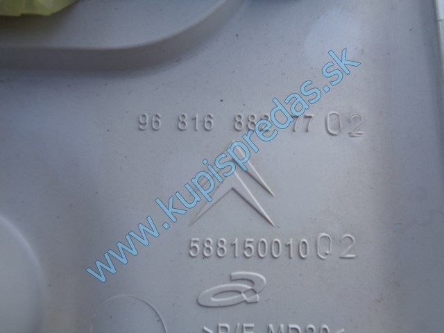 vnútorné osvetlenie na citroen c3 picasso, 9681688277