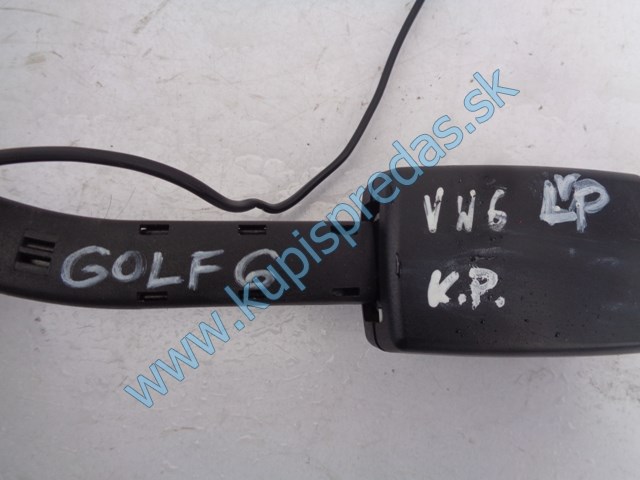 ľavý predný zapínač pásu na vw volkswagen golf 6