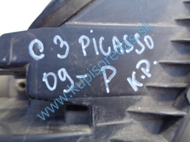 pravé predné svetlo na citroen c3 picasso, 9681806180