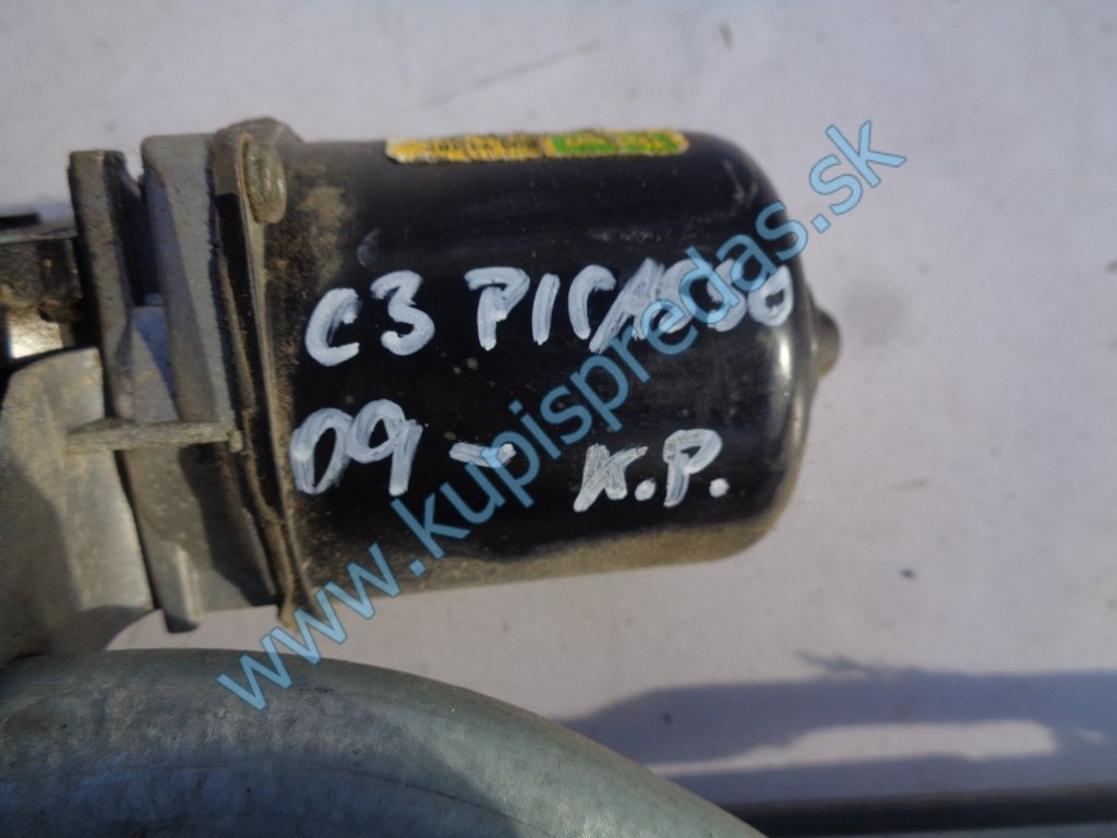 predný mechanizmus stieračov na citroen c3 picasso, 9681793280