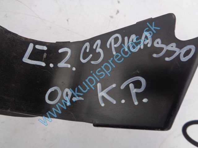 pravý zadný držiak nárazníka na citroen c3 picasso, 9681828380