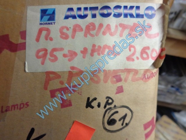 pravé predné svetlo na mercedes sprinter, 95-, s hml, 5062101-E