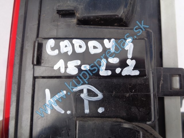 ľavé zadné svetlo na vw volkswagen caddy, 2K1945095G