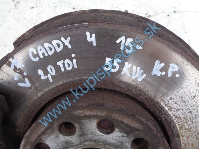 ľavá predná otoč na vw volkswagen caddy IV, 2,0tdi, 