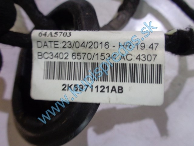 elektroinštalácia na vw volkswagen caddy IV, 2K5971121AB