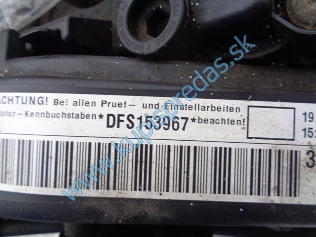 motor na vw volkswagen caddy 2,0tdi, kód je DFS