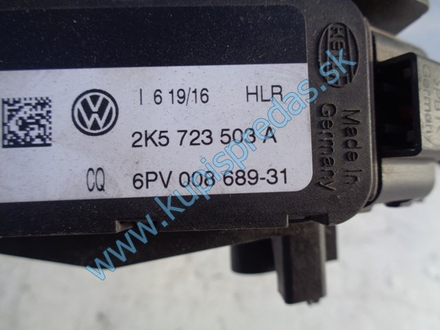 elektronický plynový pedál na vw volkswagen caddy , 2K5723503A