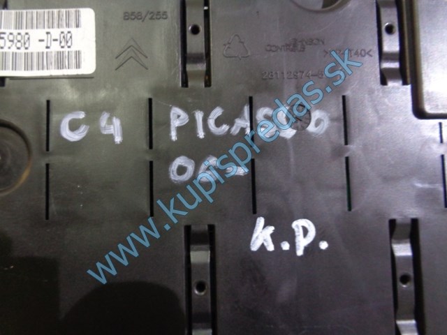 tachometer na citroen c4 picasso, 1,6hdi, P9663755980