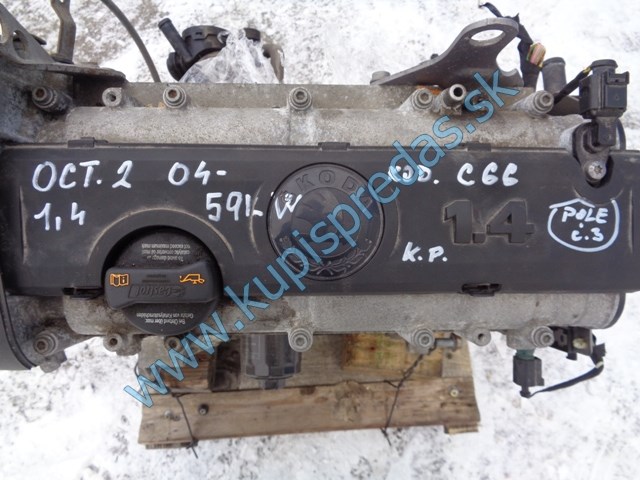 motor na škodu octáviu II 1,4 16V, CGG